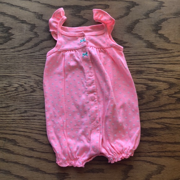 Free Shipping - Carter’s Baby Girl’s Snap-Up Rompers Bundle of 3 - Picture 8 of 10